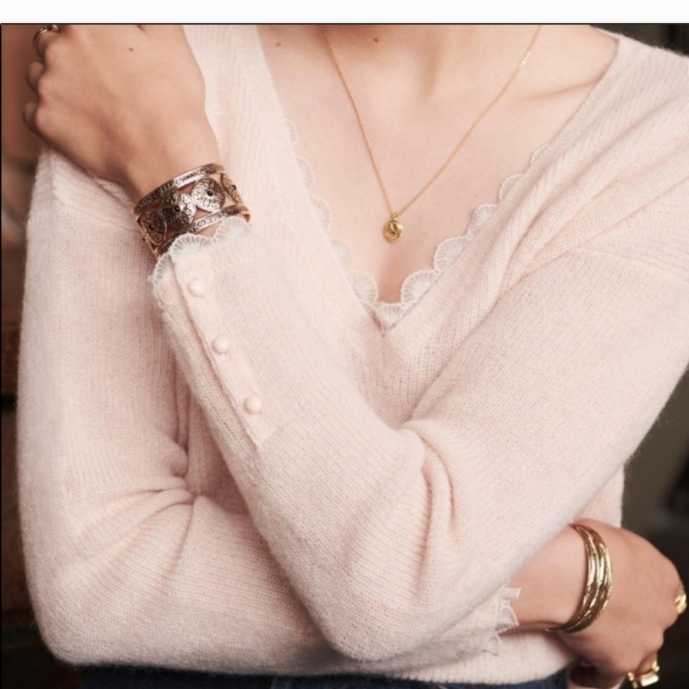 Pink Sweater